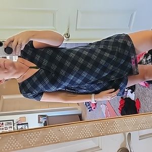 STUNNING SO TARTAN PLAID WRAP DRESS